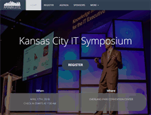 Tablet Screenshot of kcitsymposium.com